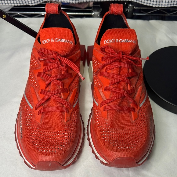 Dolce & Gabbana | Shoes | Dolce Gabbana Mens Vibrant Red  display picture 2